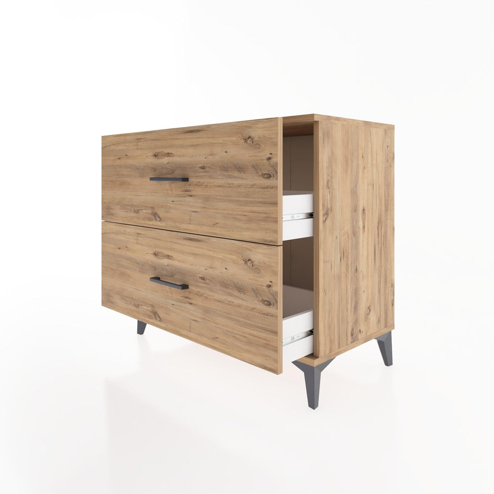 Woodntry Modüler Şifonyer Çam 88x44x68 cm Çekmeceli C46-3