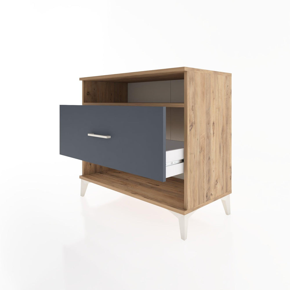 Woodntry Modular Dresser Pine 88x44x68 cm with Drawers and Shelves CR47-3