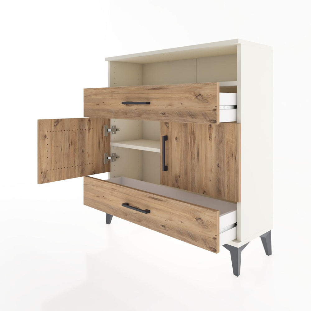 Woodntry Modular Dresser Moonstone 88x30x84 cm Functional F48-1