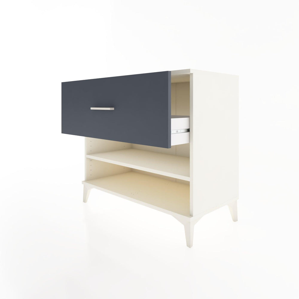 Woodntry Modüler Şifonyer Aytaşı 88x44x68 cm Çekmeceli ve Raflı CR50-1