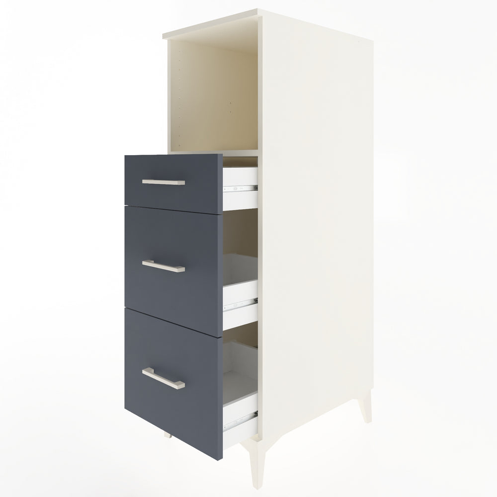 Woodntry Modular Cabinet Moonstone 44x59x122 cm with Drawers and Shelves CR100-1