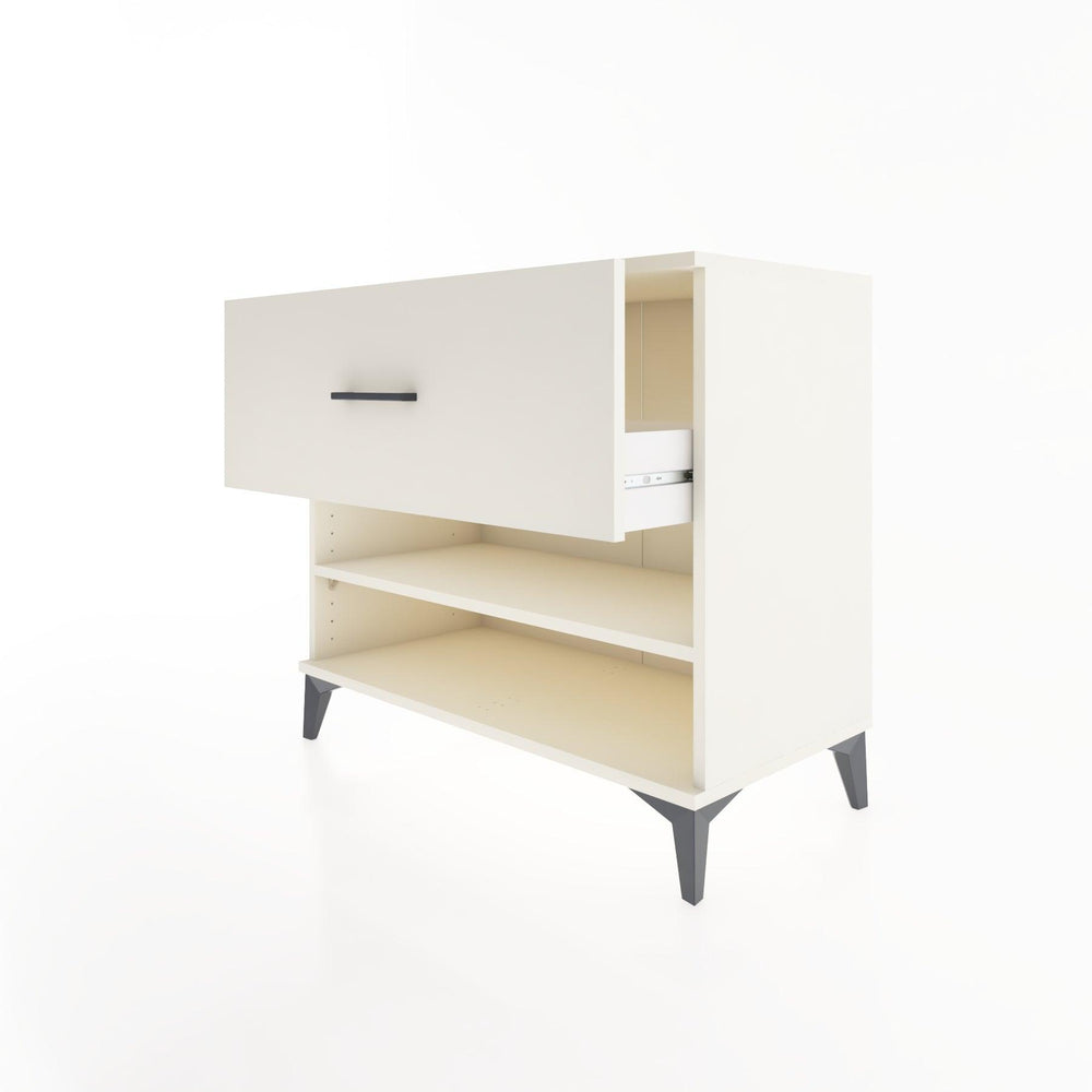 Woodntry Modüler Şifonyer Aytaşı 88x44x68 cm Çekmeceli ve Raflı CR50-1