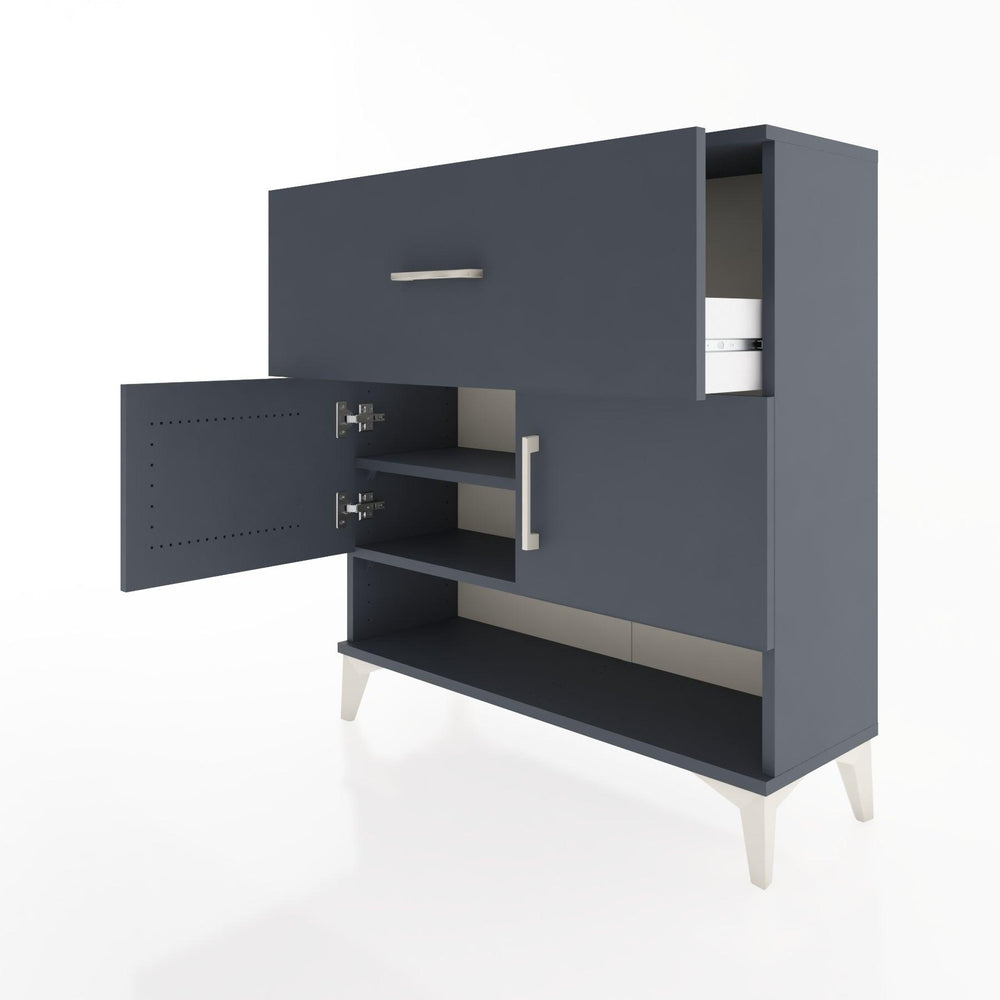 Woodntry Modular Dresser Anthracite 88x30x84 cm Functional F50-2