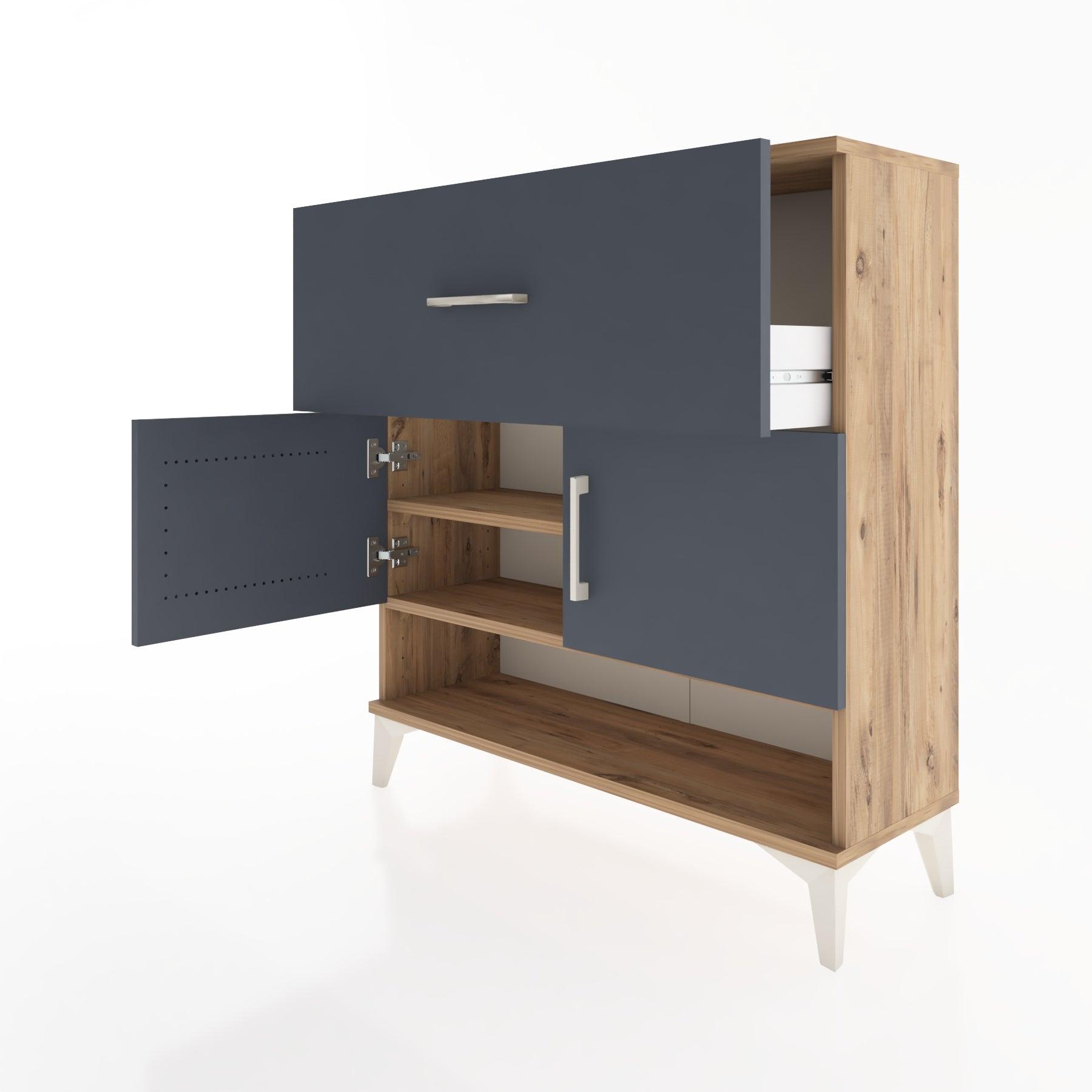 Woodntry Modular Dresser Pine 88x30x84 cm Functional F50-3