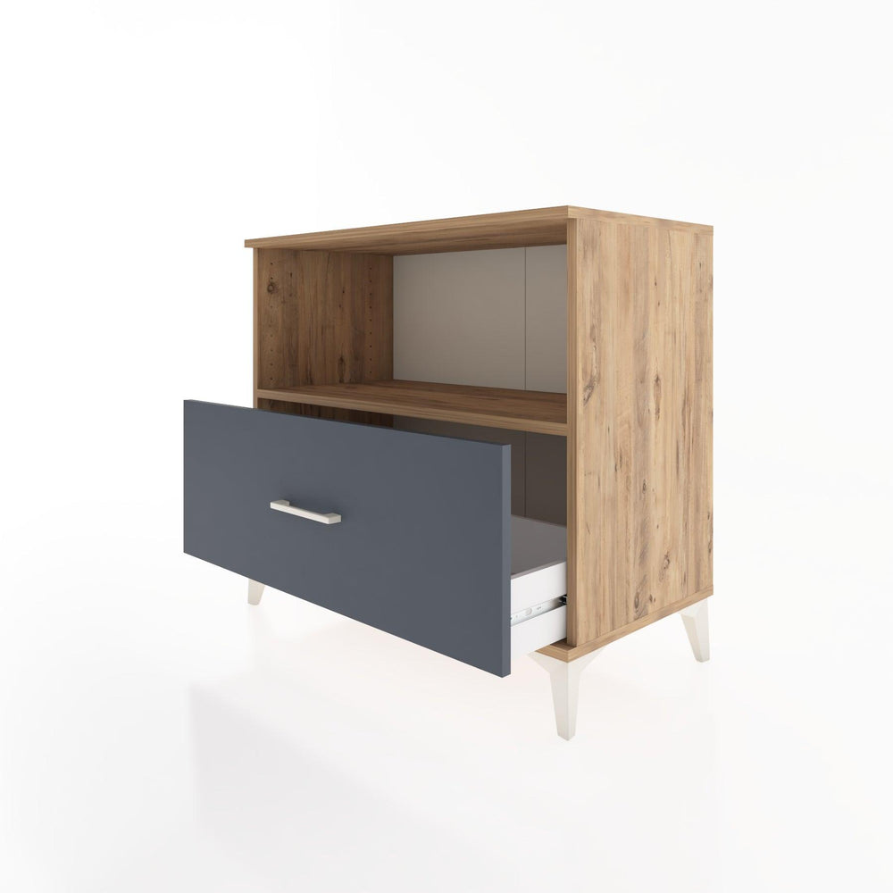 Woodntry Modüler Şifonyer Çam 88x44x68 cm Çekmeceli ve Raflı CR53-3