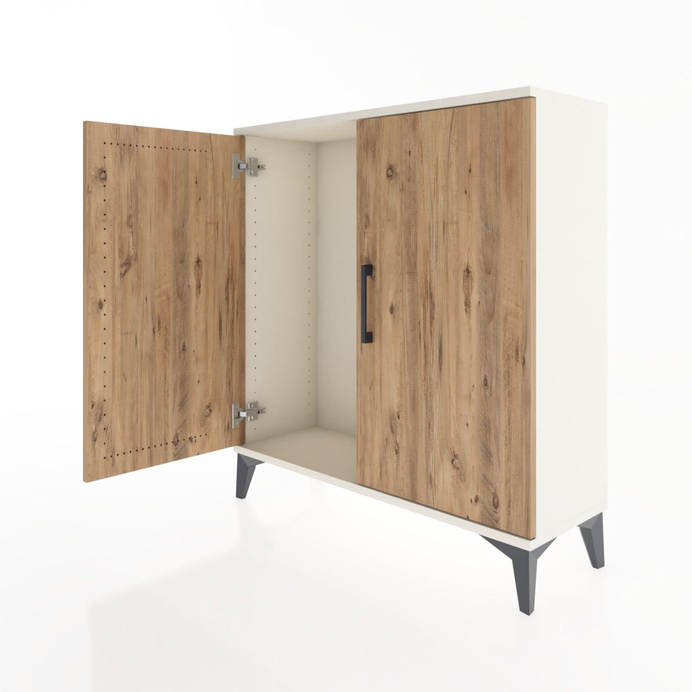 Woodntry Modüler Şifonyer Aytaşı 88x30x84 cm Kapaklı K58-1