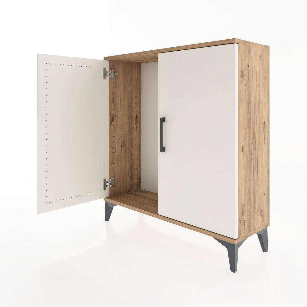 Woodntry Modüler Şifonyer Çam 88x30x84 cm Kapaklı K58-3