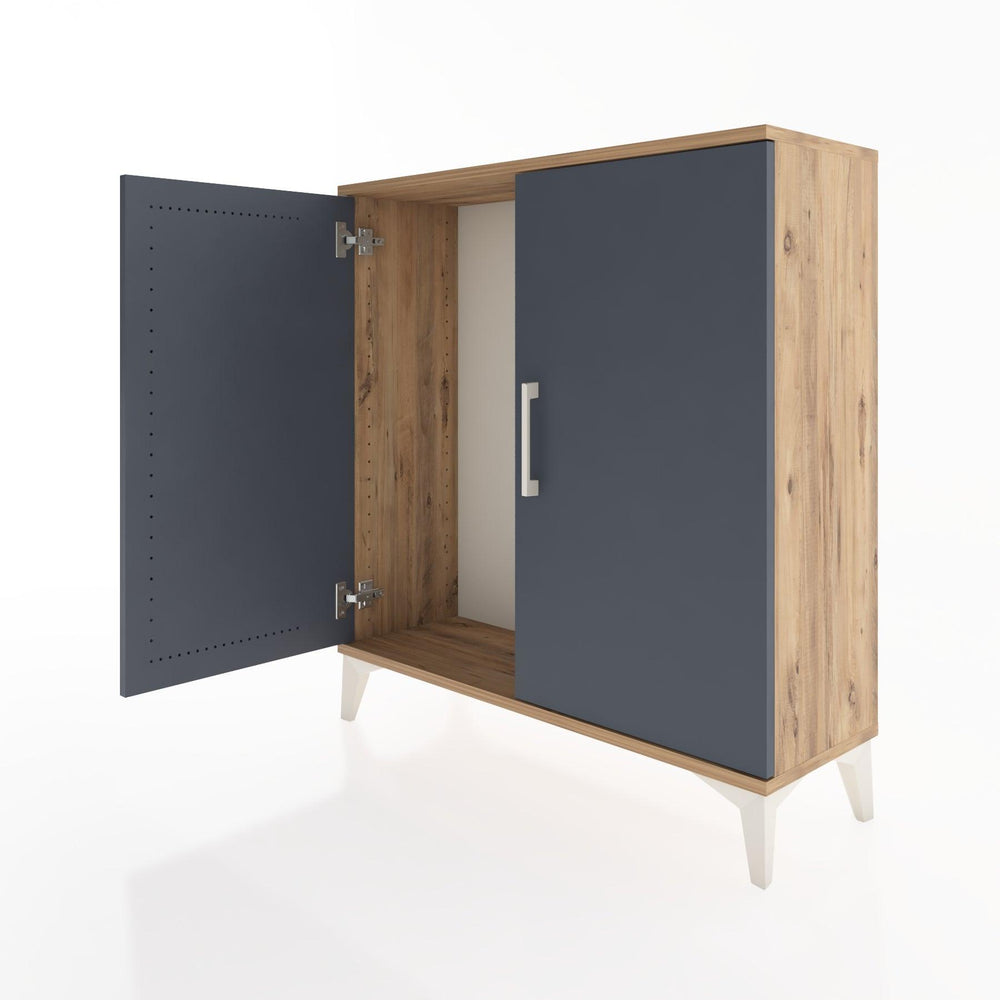 Woodntry Modüler Şifonyer Çam 88x30x84 cm Kapaklı K58-3