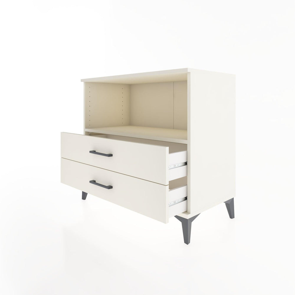 Woodntry Modular Dresser Moonstone 88x44x68 cm with Drawers and Shelves CR59-1