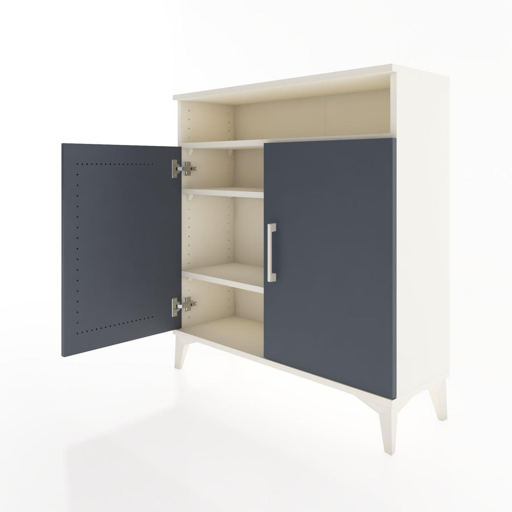 Woodntry Modüler Şifonyer Aytaşı 88x30x84 cm Kapaklı ve Raflı KR61-1