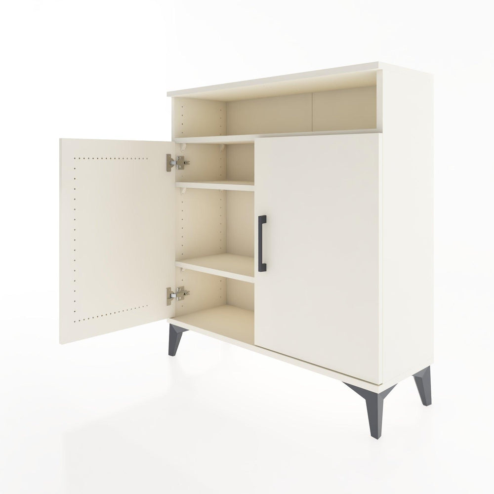 Woodntry Modüler Şifonyer Aytaşı 88x30x84 cm Kapaklı ve Raflı KR61-1