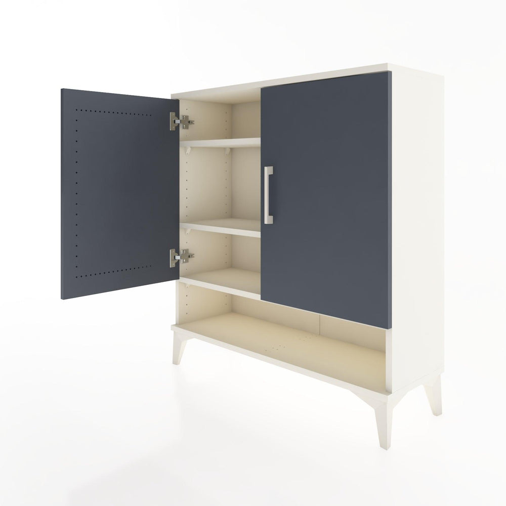 Woodntry Modüler Şifonyer Aytaşı 88x30x84 cm Kapaklı ve Raflı KR62-1