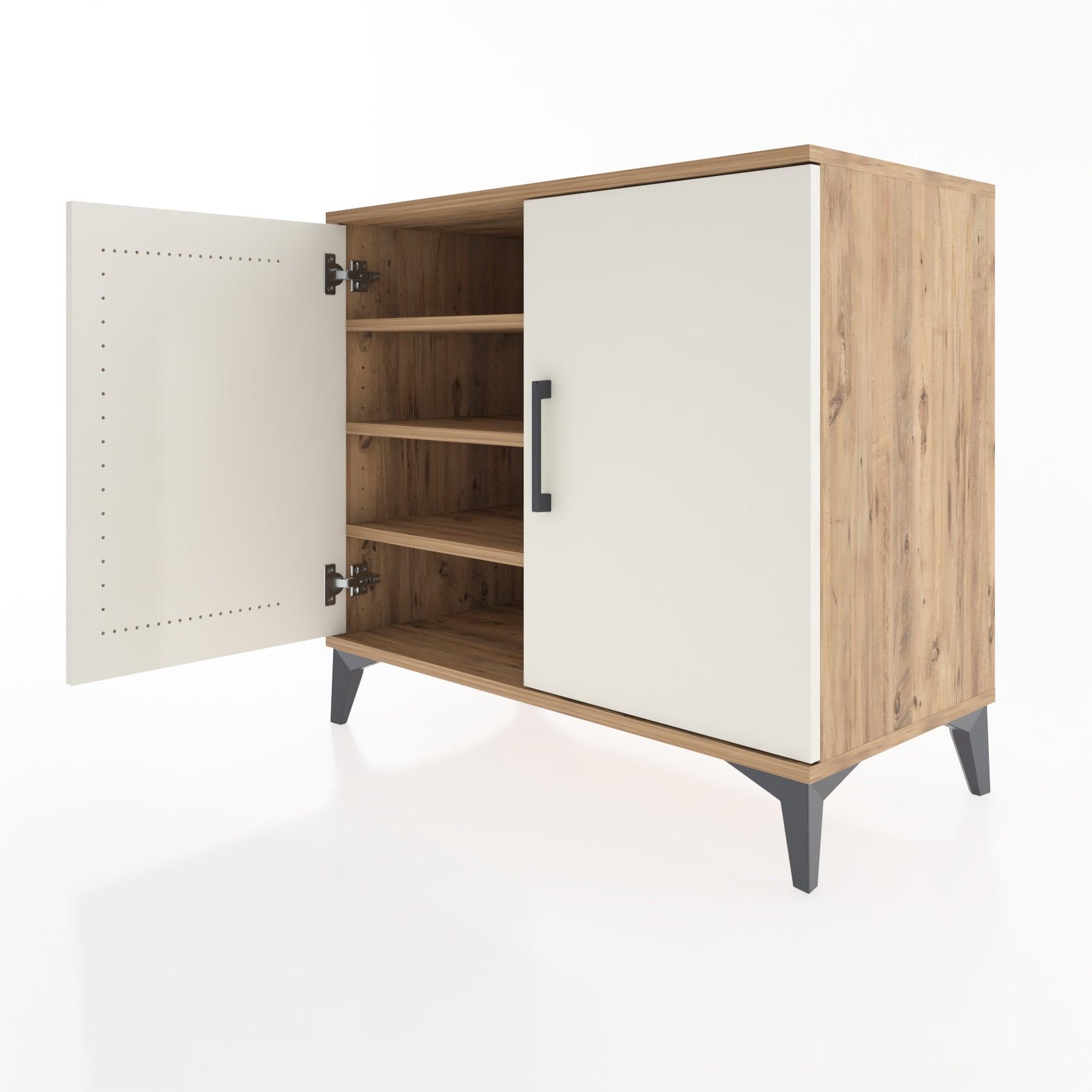 Woodntry Modüler Şifonyer Çam 88x44x68 cm Kapaklı K62-3