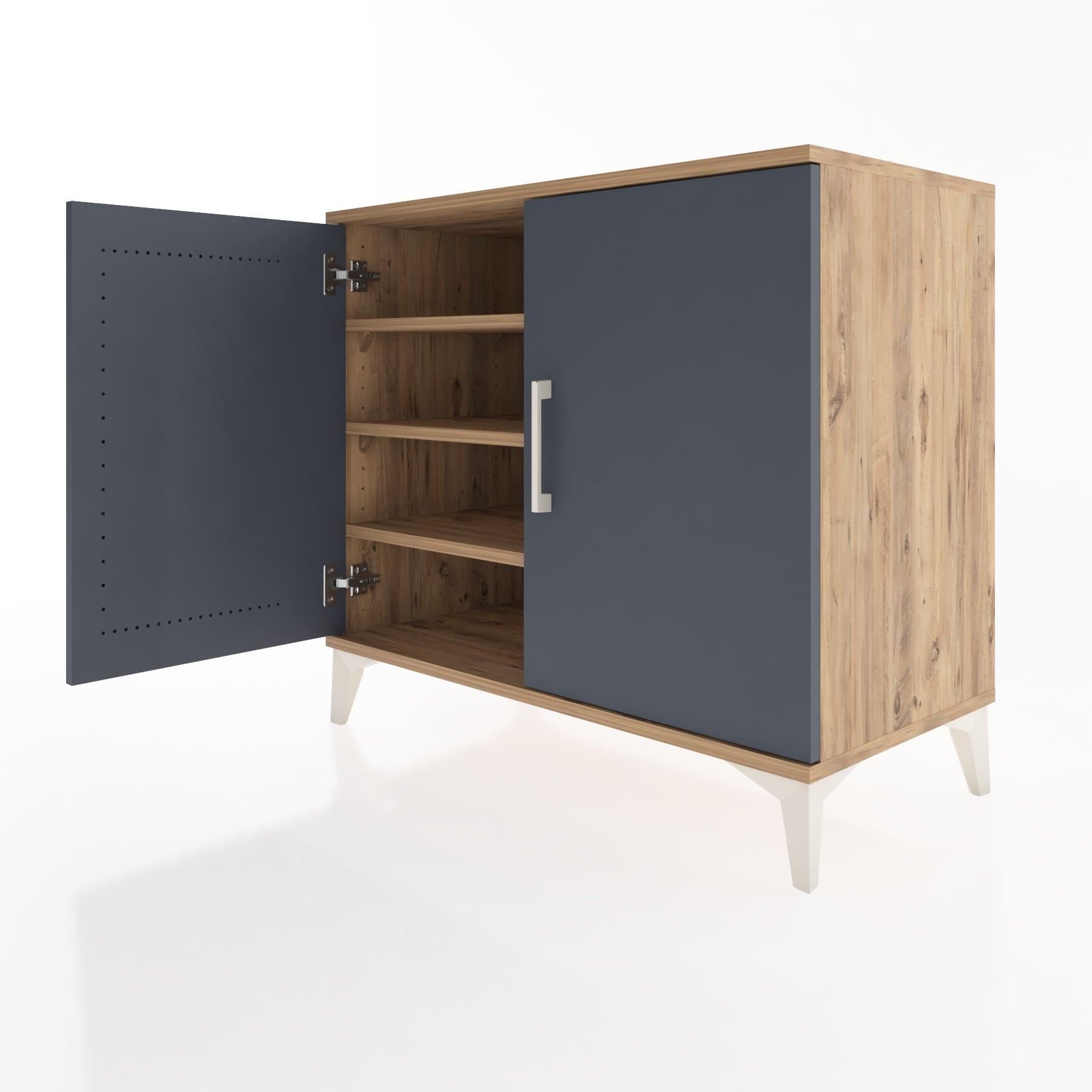 Woodntry Modüler Şifonyer Çam 88x44x68 cm Kapaklı K62-3