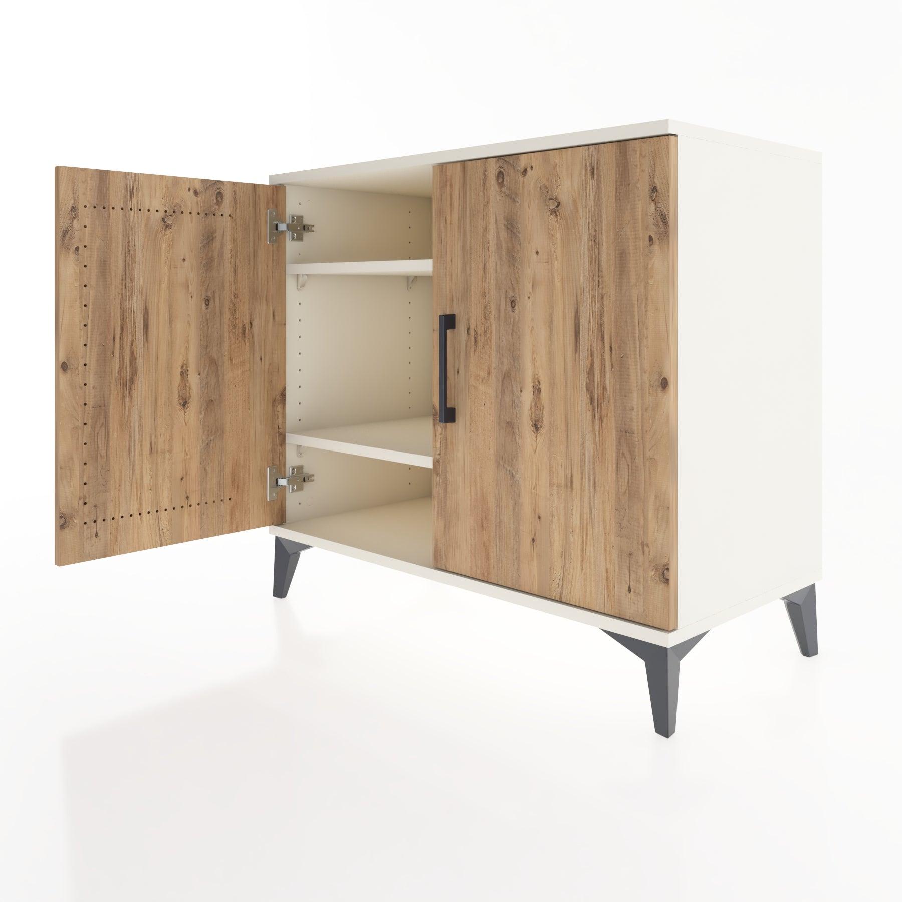 Woodntry Modüler Şifonyer Aytaşı 88x44x68 cm Kapaklı K63-1