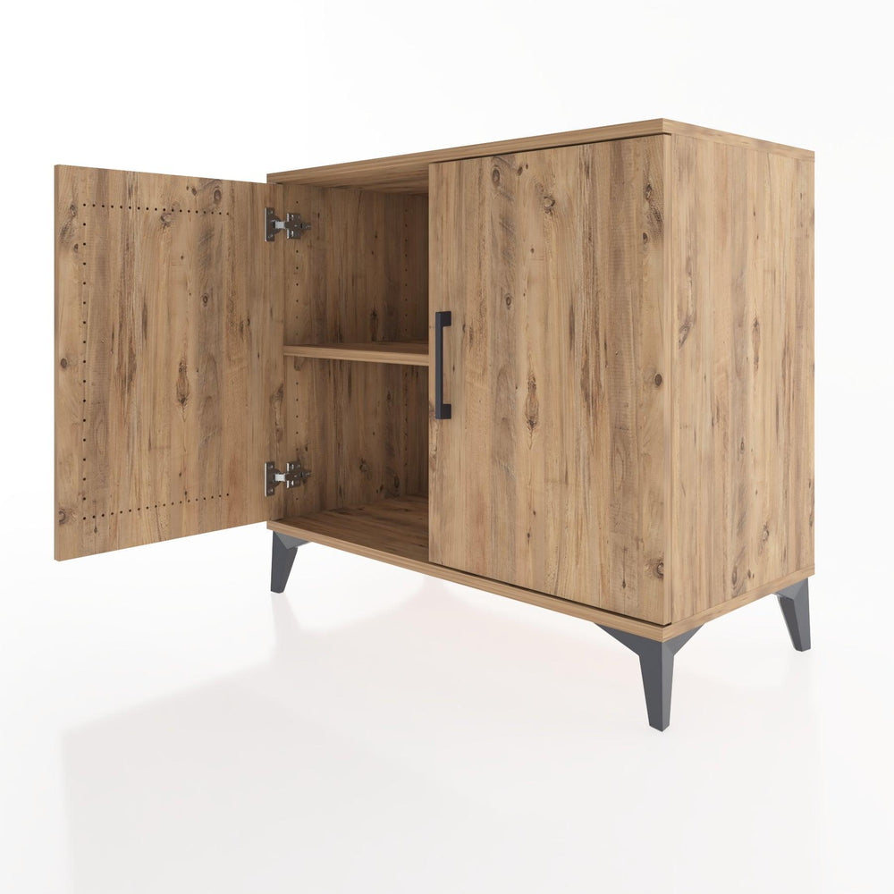 Woodntry Modüler Şifonyer Çam 88x44x68 cm Kapaklı K64-3