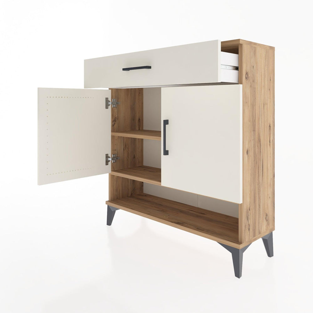 Woodntry Modüler Şifonyer Çam 88x30x84 cm Fonksiyonel F65-3