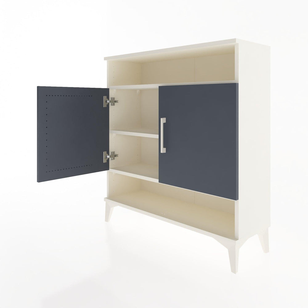 Woodntry Modüler Şifonyer Aytaşı 88x30x84 cm Kapaklı ve Raflı KR67-1