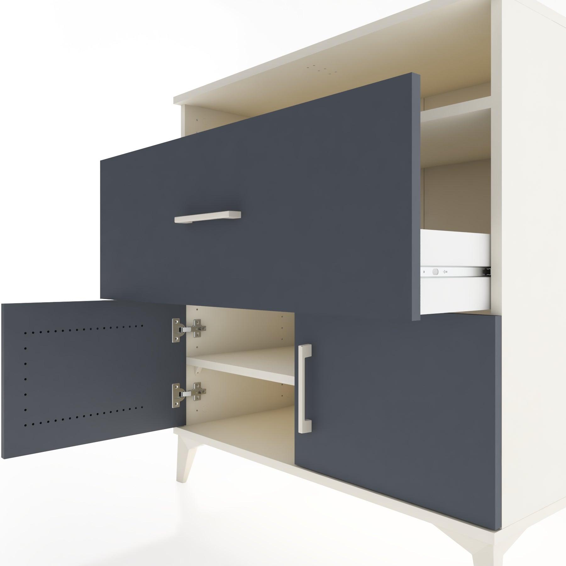 Woodntry Modular Dresser Moonstone 88x44x84 cm Functional F117-1