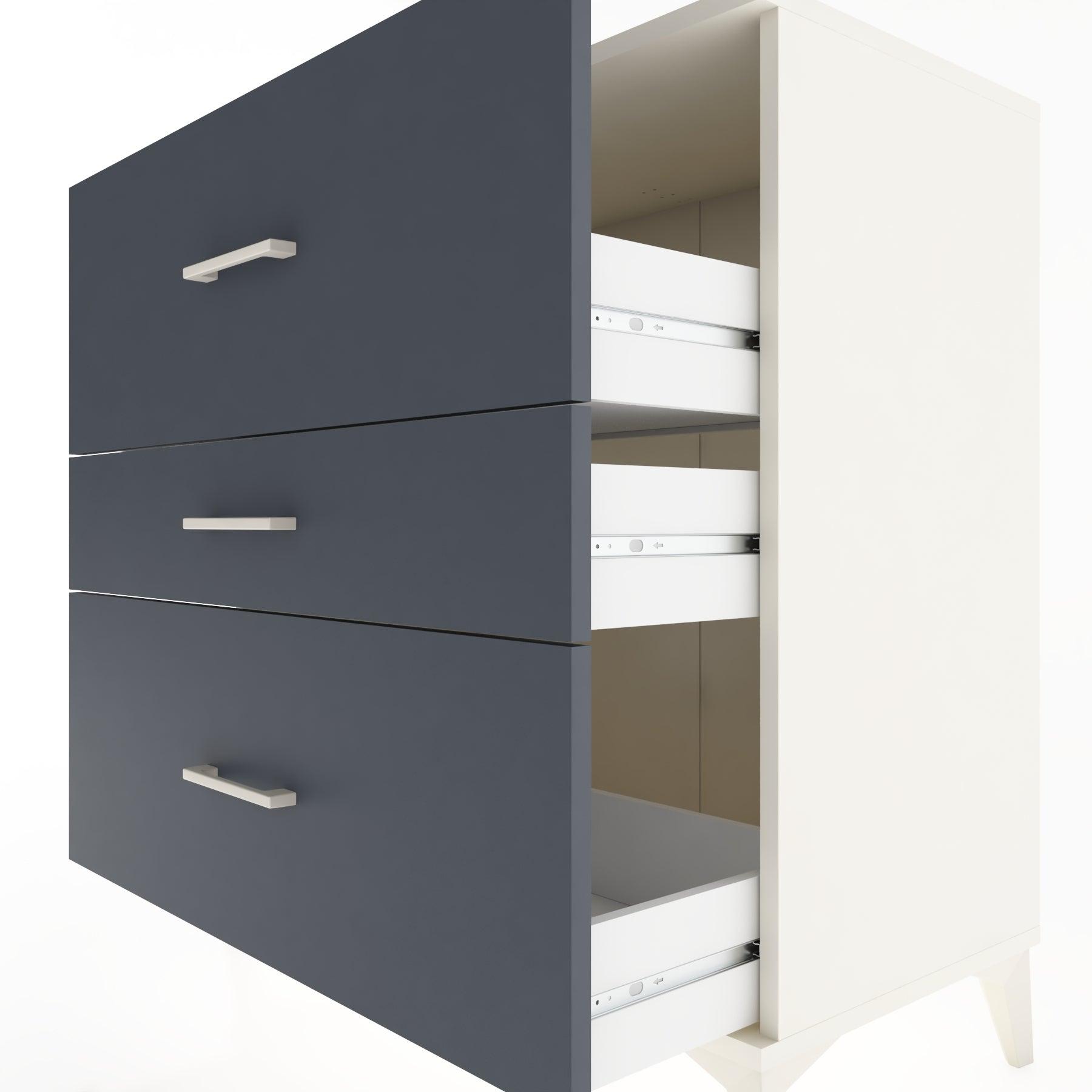 Woodntry Modüler Şifonyer Aytaşı 88x44x84 cm Çekmeceli C1-1