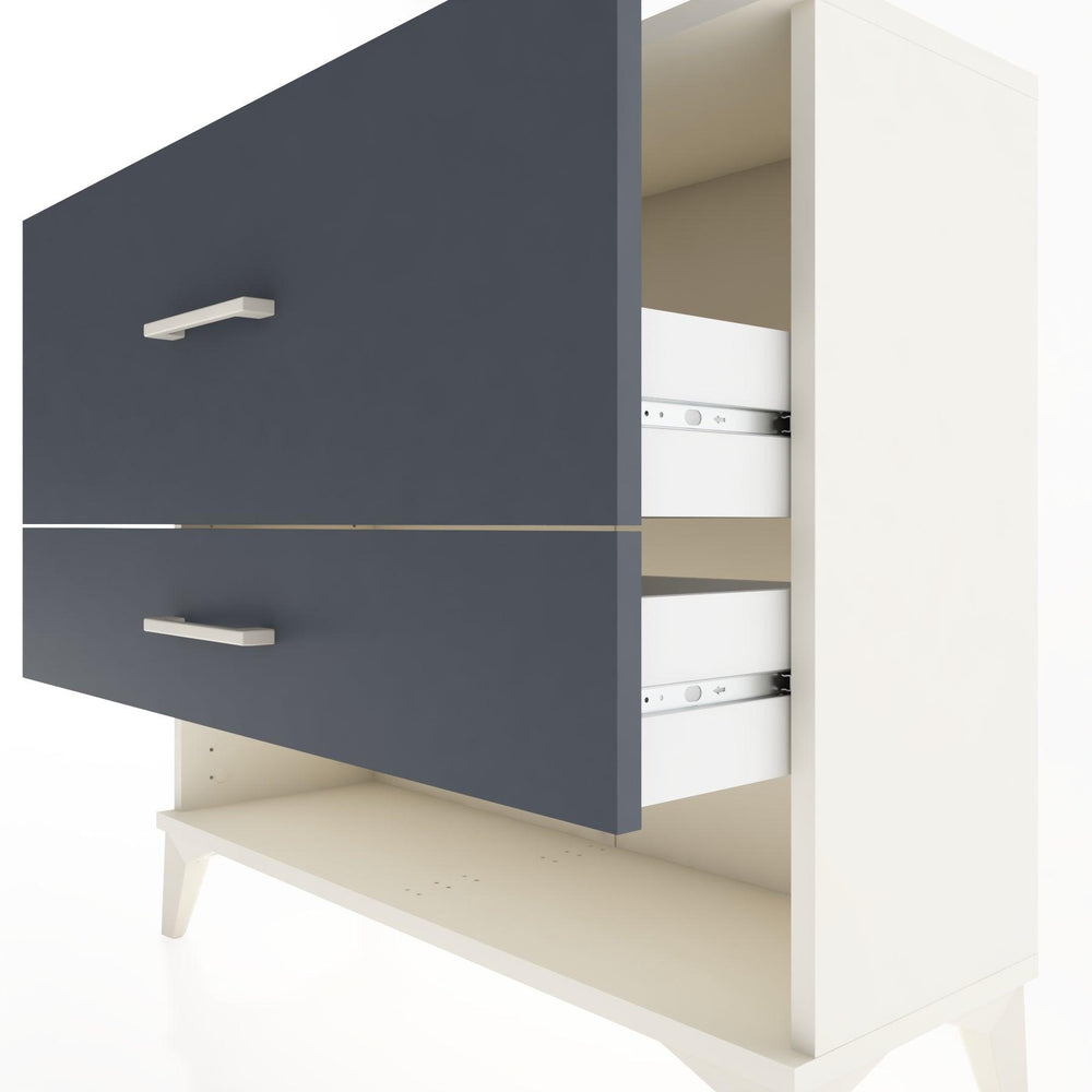 Woodntry Modüler Şifonyer İki Çekmeceli V5 88x30x68 cm Aytaşı - Woodntry