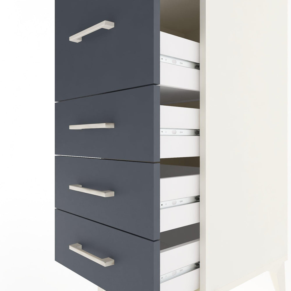 Woodntry Modular Nightstand Moonstone 44x44x84 cm Drawer C1-1