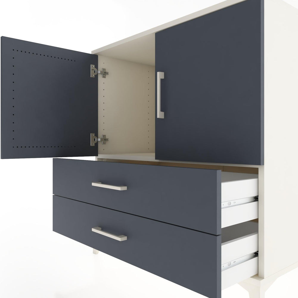 Woodntry Modular Dresser Moonstone 88x44x84 cm with Cover and Drawer KC24-1