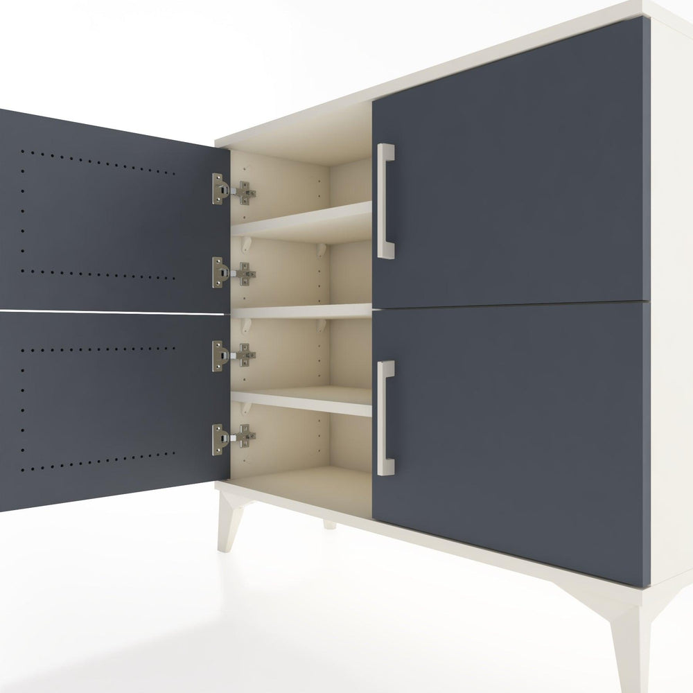 Woodntry Modüler Şifonyer Dört Kapaklı 88x30x68 cm Aytaşı - Woodntry