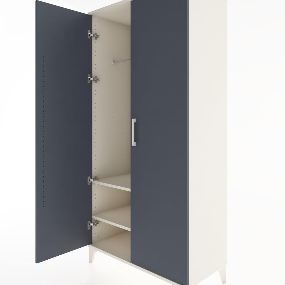 Woodntry Modular Cabinet Moonstone 88x44x170 cm with Cover K31-1