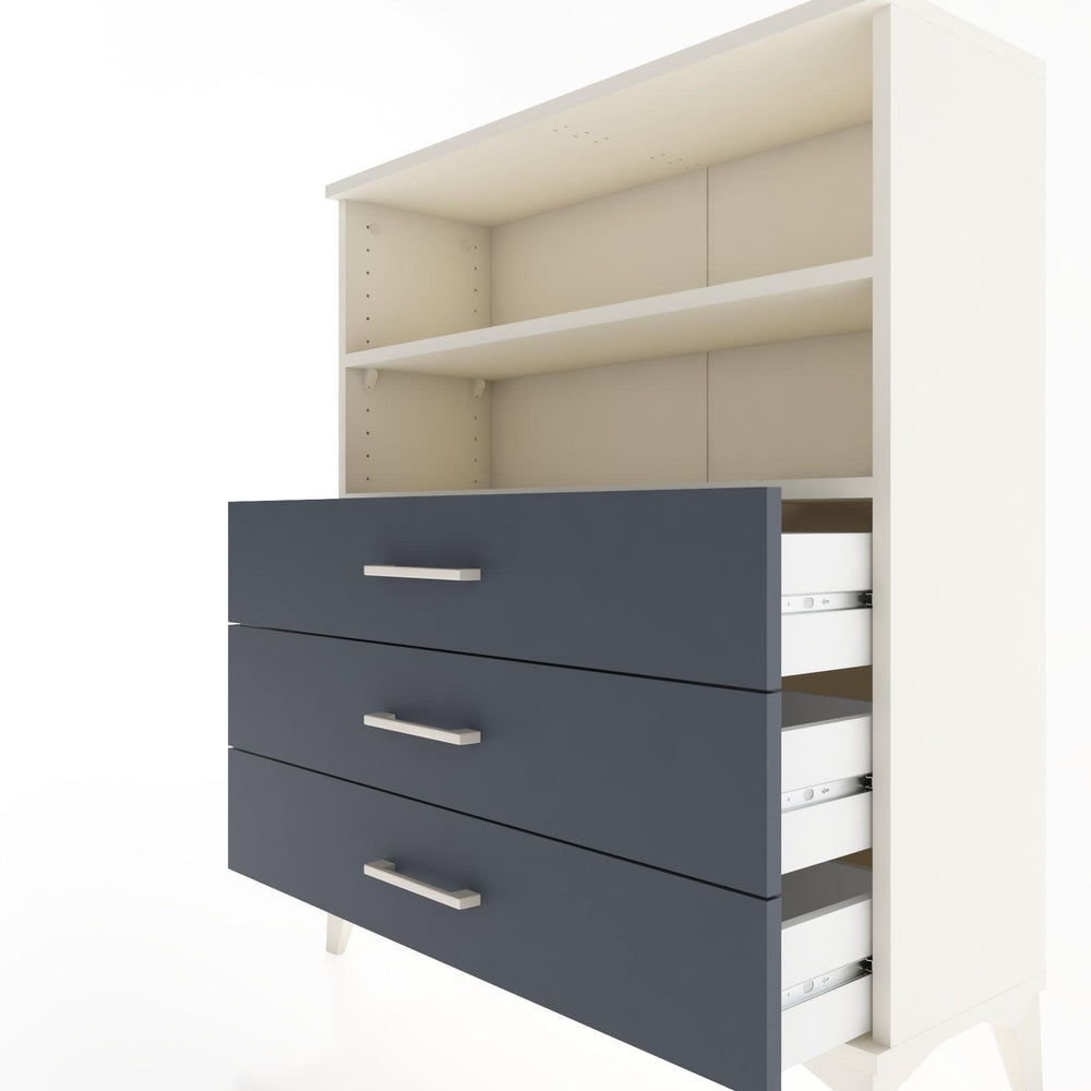 Woodntry Modüler Şifonyer Aytaşı 88x30x94 cm Çekmeceli ve Raflı CR18-1