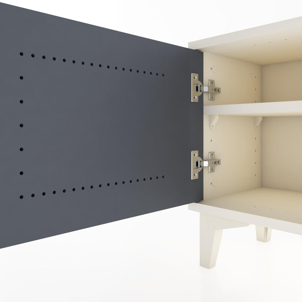 Woodntry Modüler Komodin Tek Kapaklı 44x30x36 cm Aytaşı - Woodntry