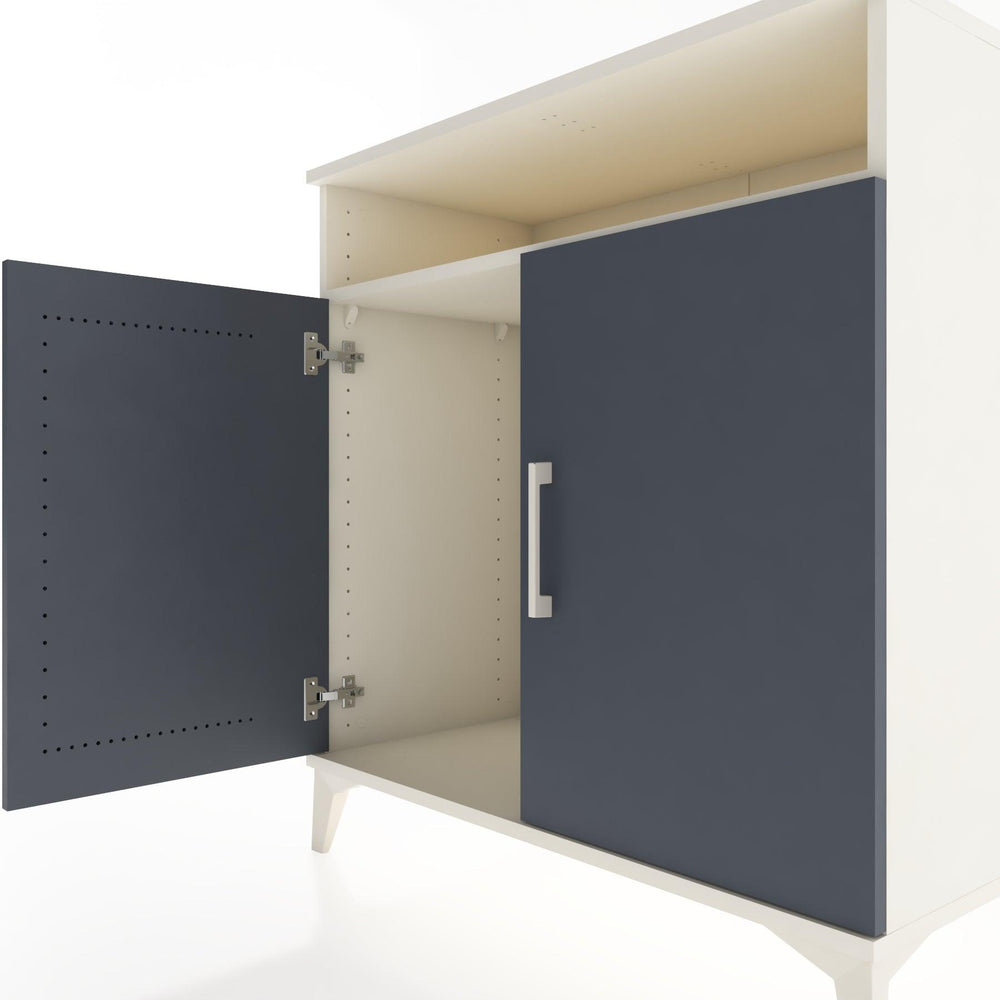 Woodntry Modüler Şifonyer Aytaşı 88x44x84 cm Kapaklı ve Raflı KR85-1