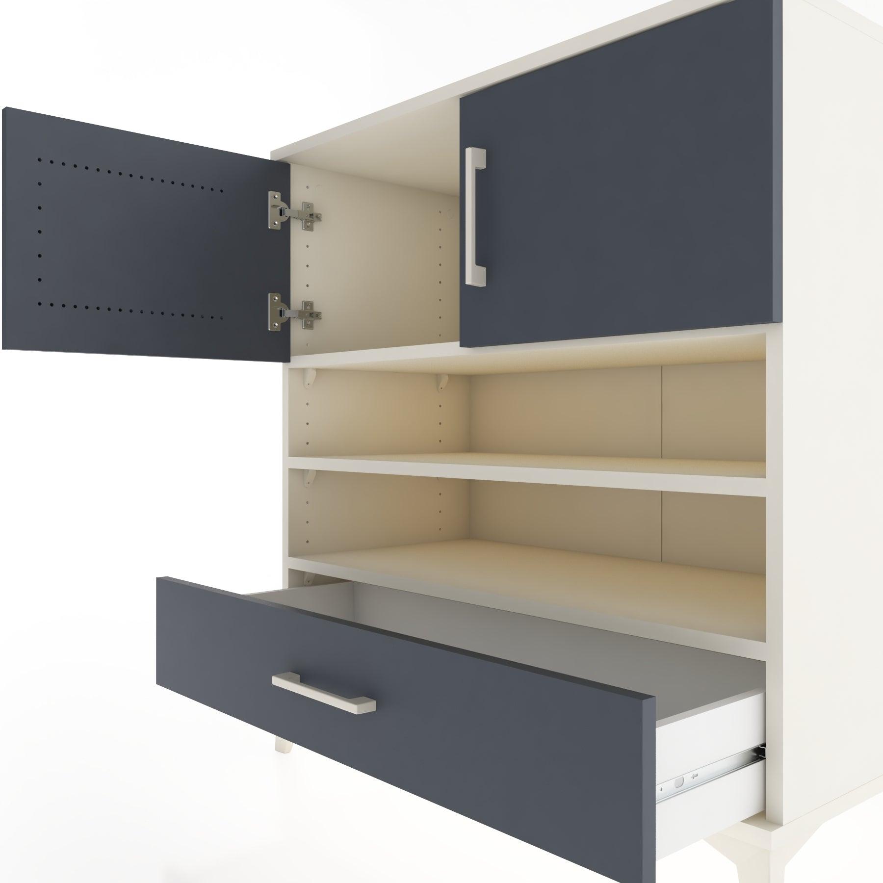 Woodntry Modular Dresser Moonstone 88x44x84 cm Functional F94-1