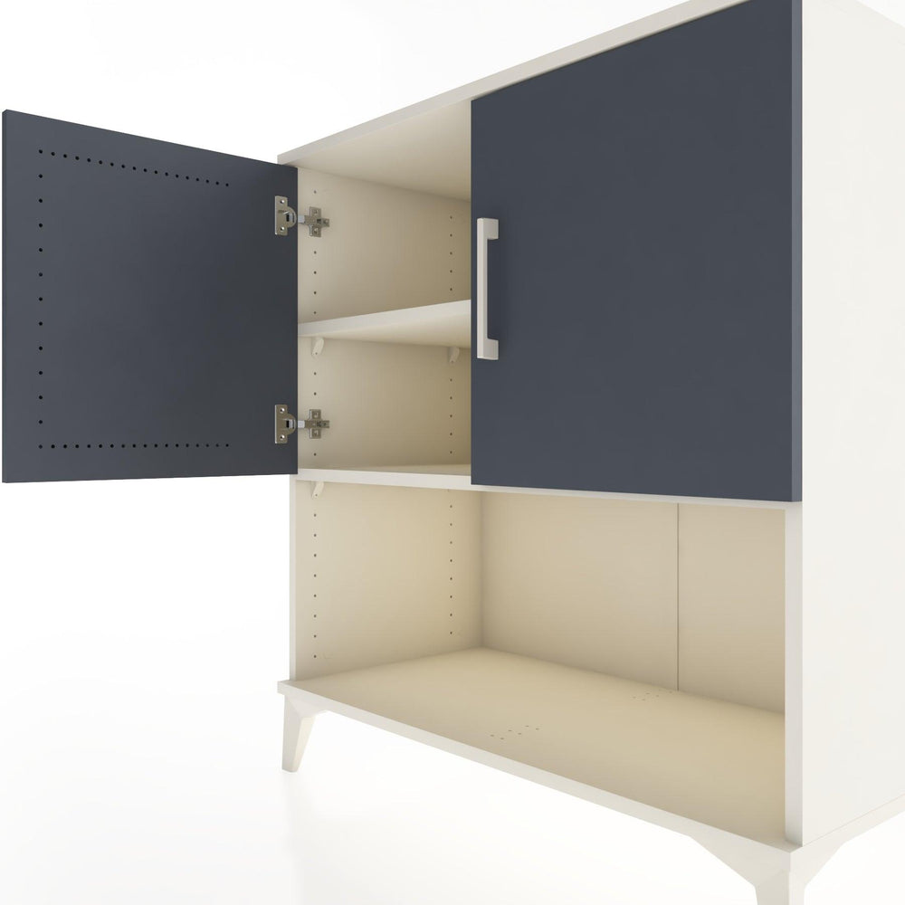 Woodntry Modular Dresser Moonstone 88x44x84 cm with Cover and Shelf KR44-1