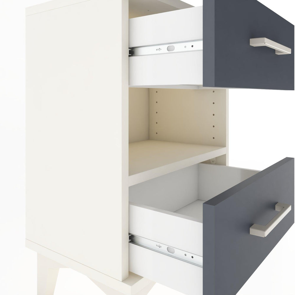 Woodntry Modüler Komodin Çekmece ve Raf 44x30x52 cm Aytaşı - Woodntry