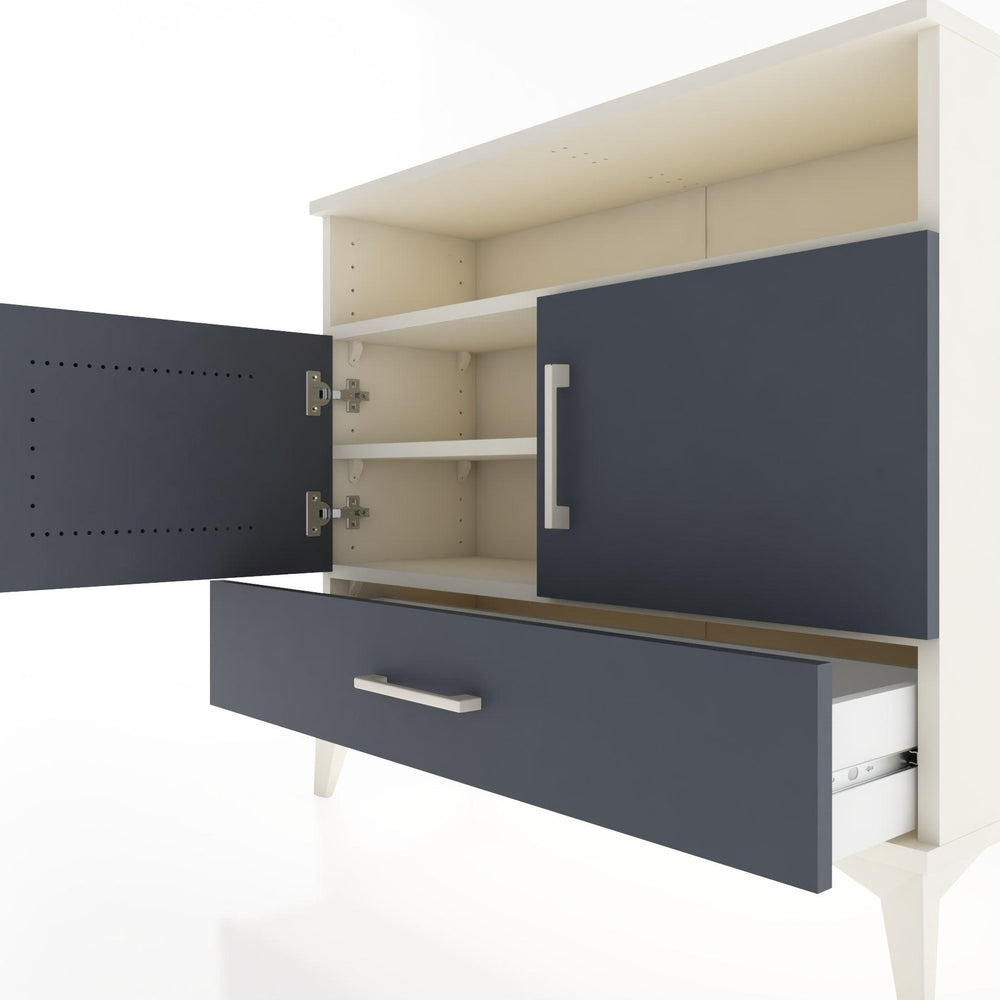 Woodntry Modüler Şifonyer Raf Kapak Çekmeceli 88x30x68 cm Aytaşı - Woodntry