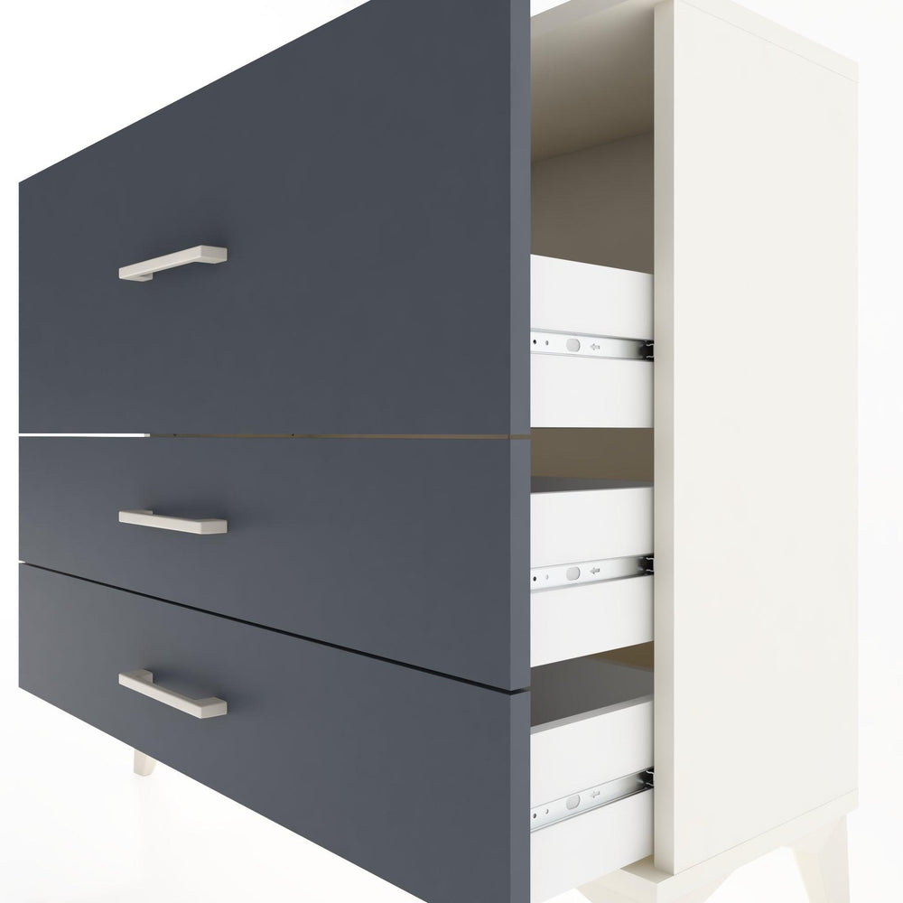 Woodntry Modüler Şifonyer Üç Çekmeceli V4 88x30x68 cm Aytaşı - Woodntry