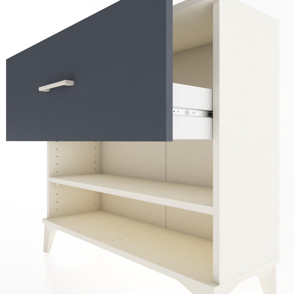 Woodntry Modüler Şifonyer Çekmece ve Raf 88x30x68 cm Aytaşı - Woodntry