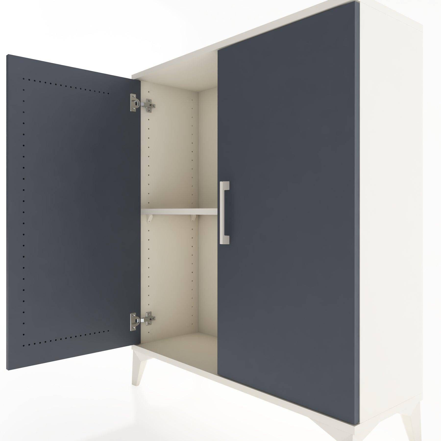 Woodntry Modüler Şifonyer Aytaşı 88x30x94 cm Kapaklı K4-1
