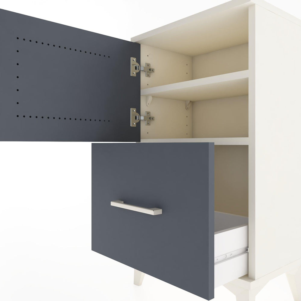 Woodntry Modüler Komodin Çekmece ve Kapaklı V2 44x30x68 cm Aytaşı - Woodntry