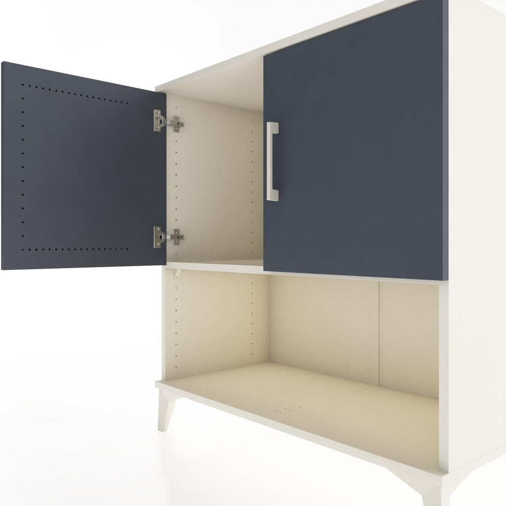 Woodntry Modular Dresser Moonstone 88x44x84 cm with Cover and Shelf KR45-1