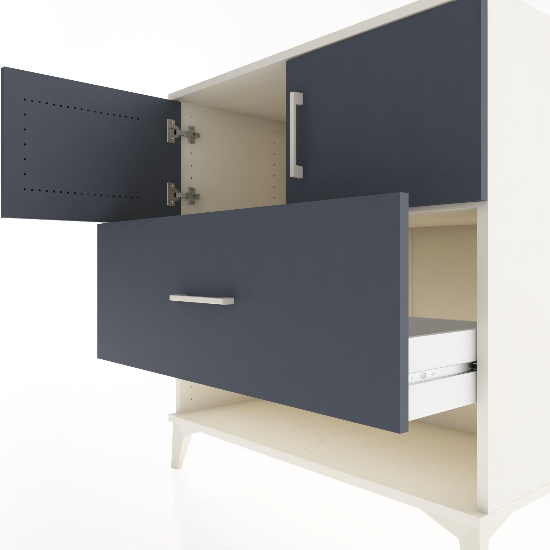 Woodntry Modular Dresser Moonstone 88x44x84 cm Functional F120-1