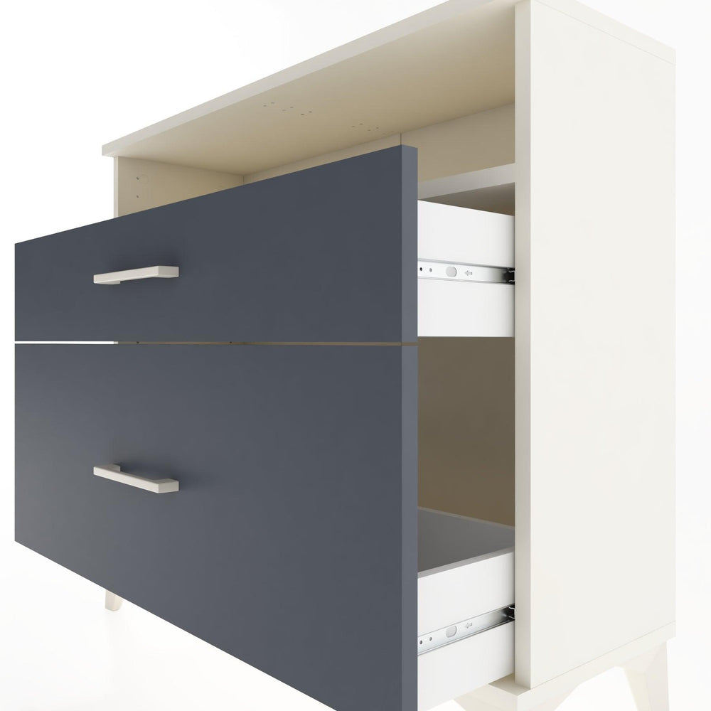 Woodntry Modüler Şifonyer İki Çekmeceli V6 88x30x68 cm Aytaşı - Woodntry