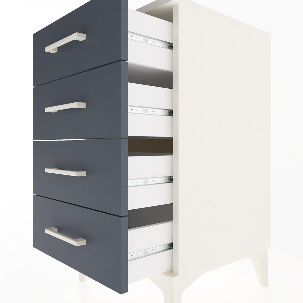 Woodntry Modular Nightstand Moonstone 44x44x68 cm Drawer C1-1