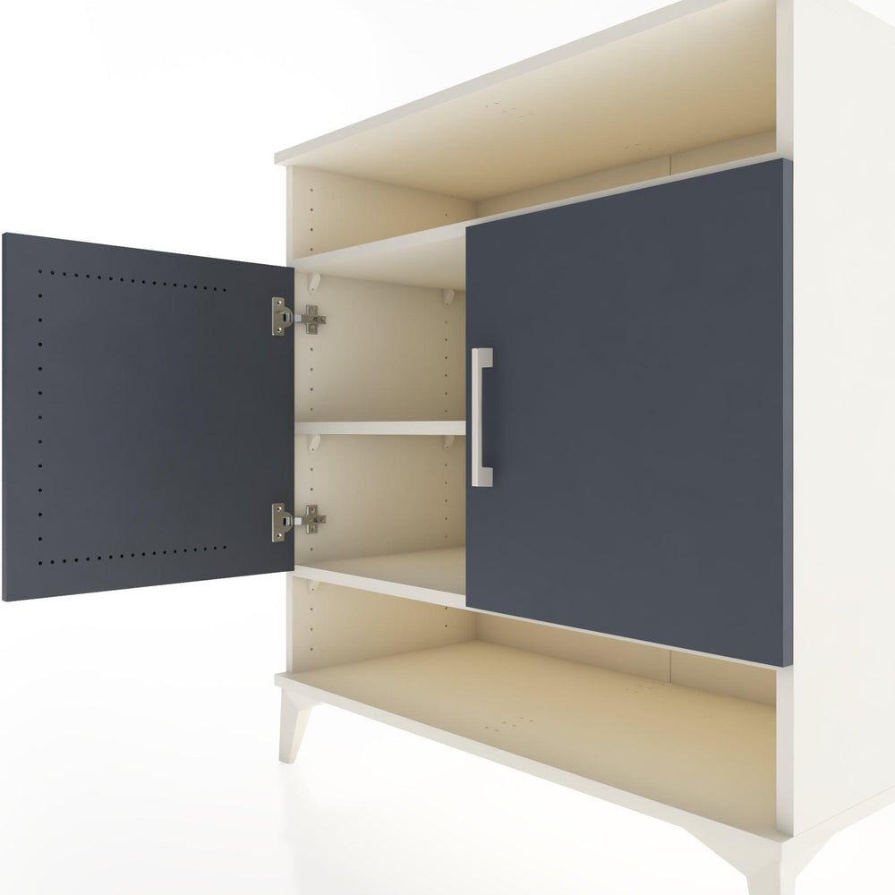 Woodntry Modular Dresser Moonstone 88x44x84 cm with Cover and Shelf KR68-1