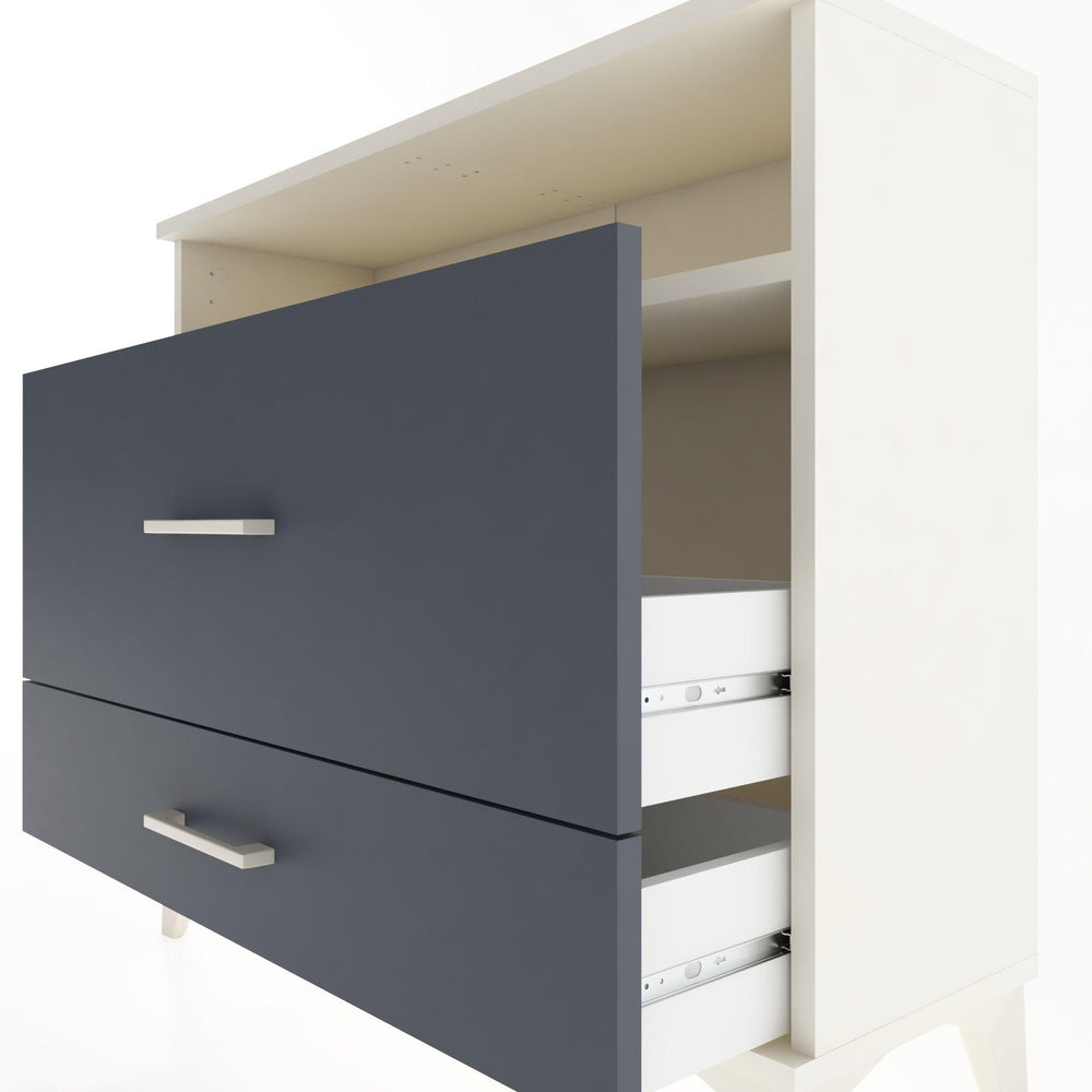 Woodntry Modüler Şifonyer İki Çekmeceli V7 88x30x68 cm Aytaşı - Woodntry