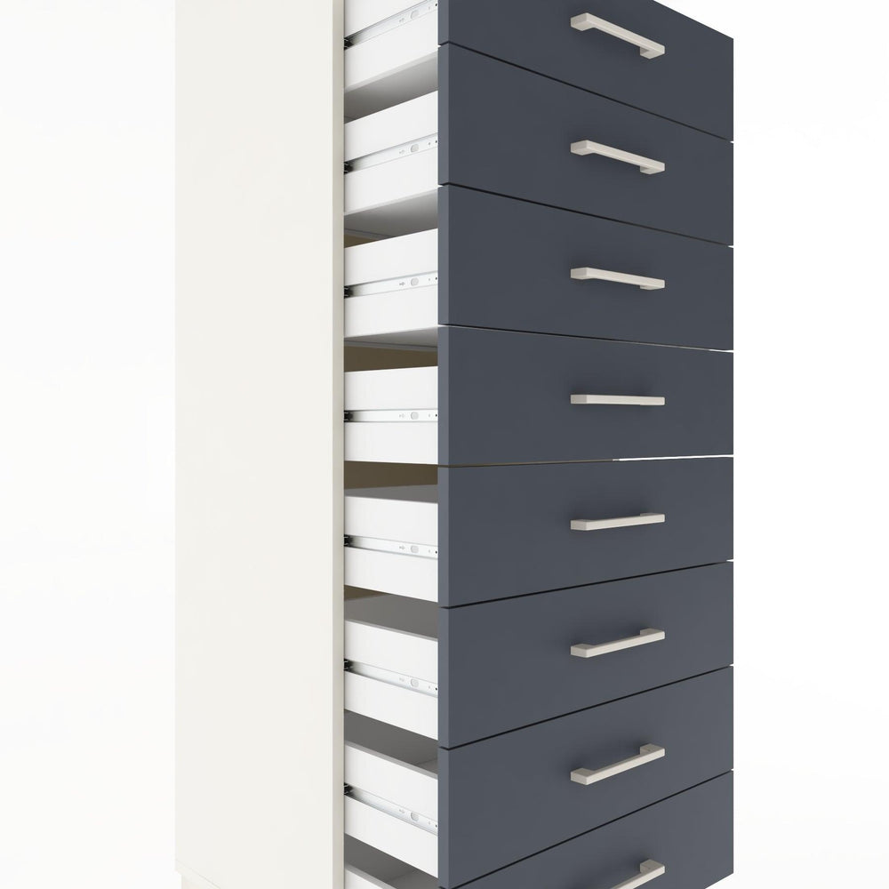 Woodntry Modüler Dolap Aytaşı 60x44x170 cm Çekmeceli ve Raflı CR32-1