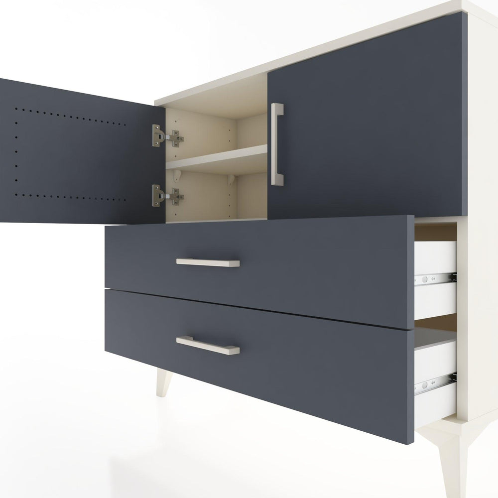 Woodntry Modüler Şifonyer Kapak ve Çekmeceli T1 88x30x94 cm Aytaşı - Woodntry