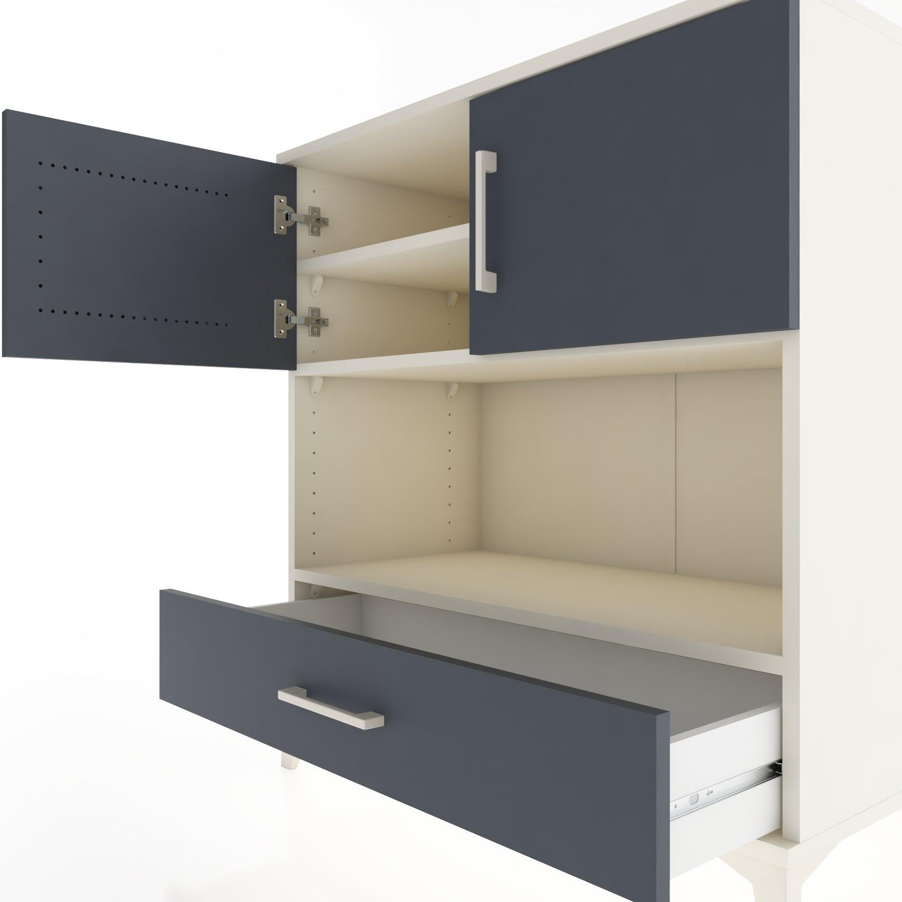 Woodntry Modular Dresser Moonstone 88x44x84 cm Functional F95-1
