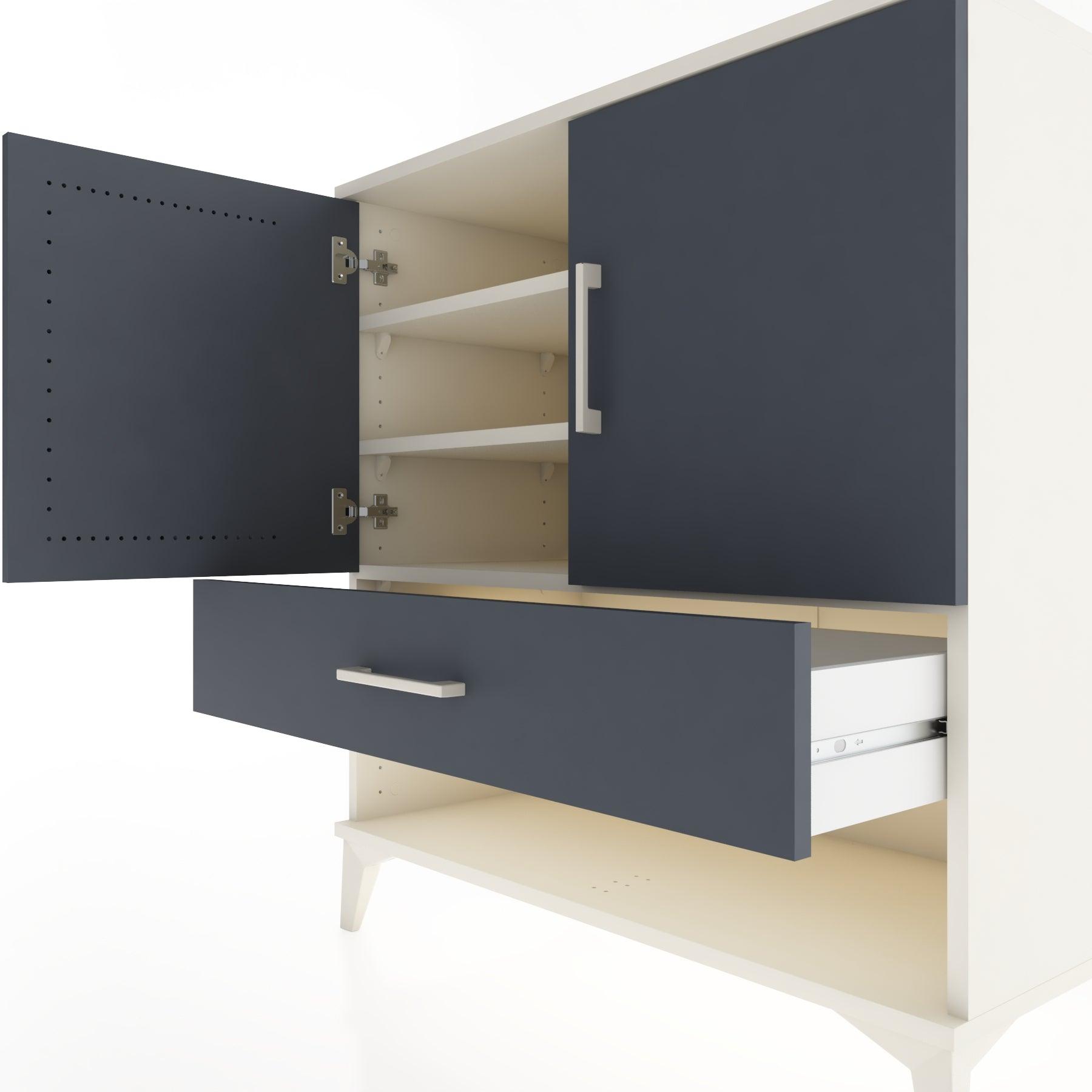 Woodntry Modular Dresser Moonstone 88x44x84 cm Functional F25-1